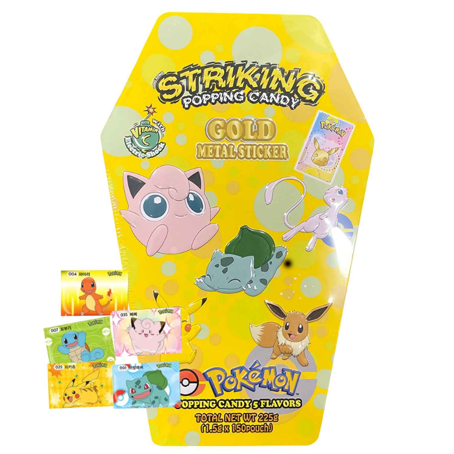 Striking Pokémon Popping Candy Variety Pack (Costco Exclusive) - TCG_Korea